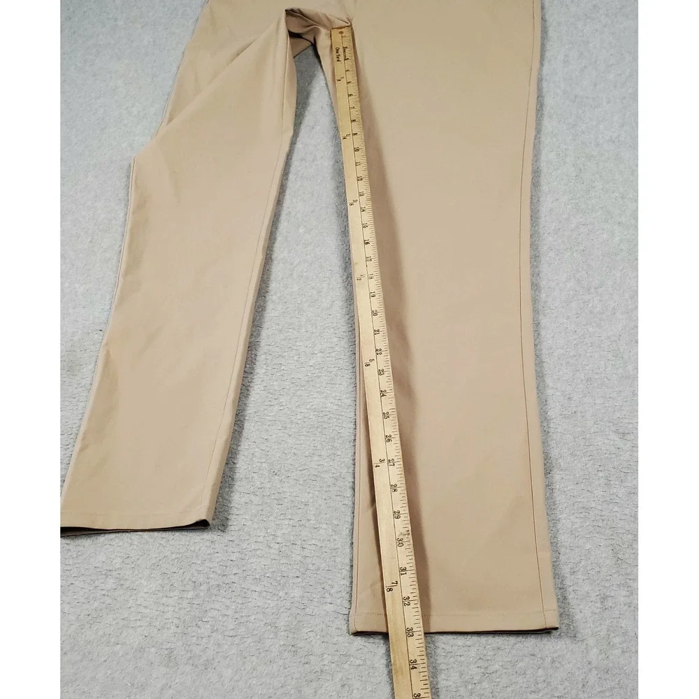 Vuori Cascade Tech Pants Mens 33X33 Beige Performance Trousers V427 NWOT sample